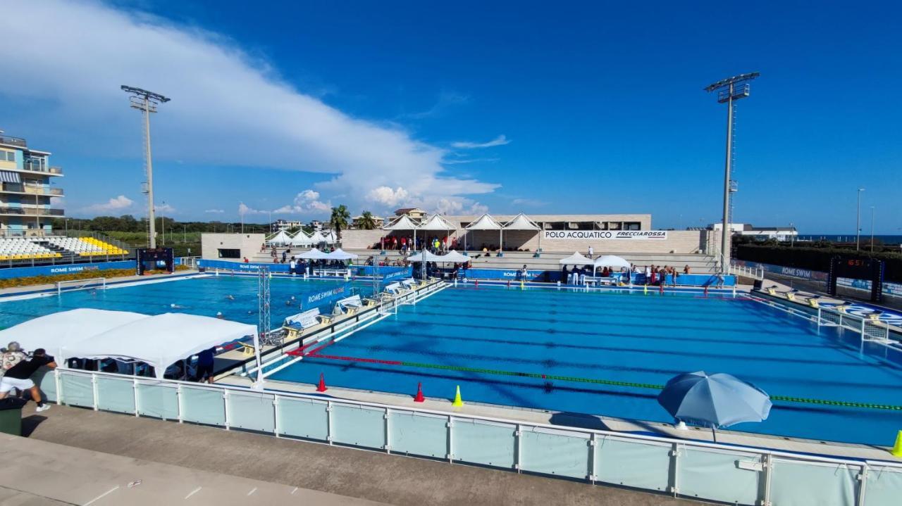 Appartamento Roma Casa Vacanza Sea House Rome 50 Metri Dal Mare Lido di Ostia Zewnętrze zdjęcie